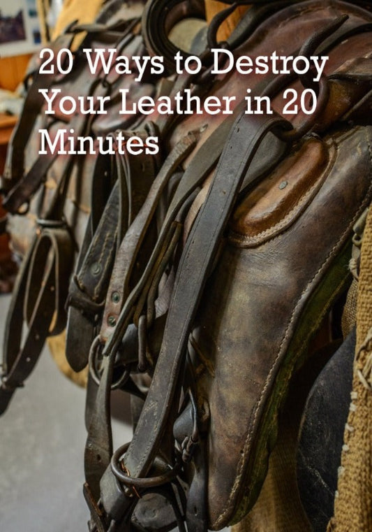 NOW ORDER for  FREE !! 20 Ways that Destroys Your Leather